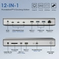 thumbnail image 2 of Thunderbolt 4 Dock Station, 98W Charging 8K USB Dock with TBT 4, USB-A/USB-C, 2.5GbE, SD read, Audio, 2 of 10