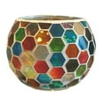 thumbnail image 2 of Candelabro de mosaico Colco Porta vela Colorido, 2 of 8