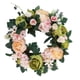 thumbnail image 4 of Guirnalda de flores artificiales Simulación de puerta de oficina en casa Decoración floral Colgante Guirnalda de flores falsas, Verde champán Inevent HA9080-01B, 4 of 6