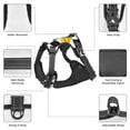 thumbnail image 4 of No Pull Dog Harness For X-Large Dogs Easy Walk Dog Vest Adjustable Collars Harnesses & Leashes Set Breathable Oxford Outdoor Walking Safety Reflective Strip Funny Melt Smile Faces Geometry Pattern, 4 of 9