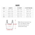 thumbnail image 7 of Hello Kitty Women's Sports Bras Fitness Workout Crop Tank Top Padded Yoga Top, 7 of 7