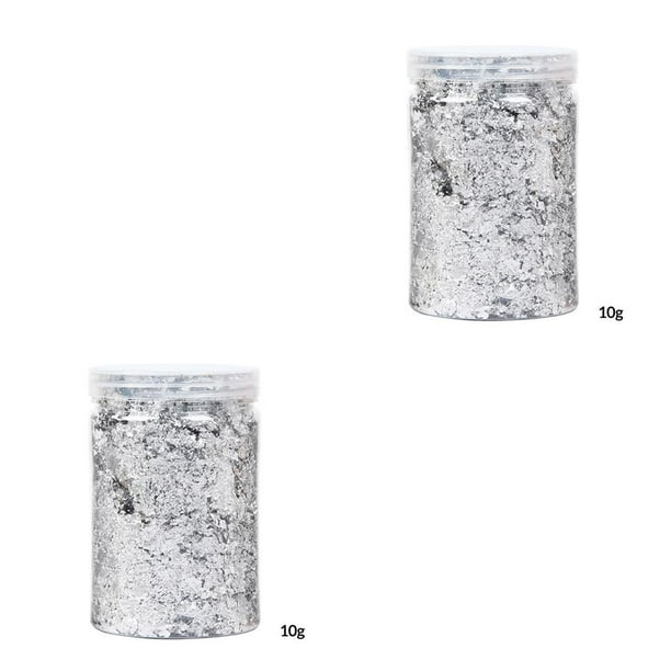 Billuyoard Decoración de papel de aluminio, pastel de helado, magdalenas, postre, artesanía decorativa para hornear, uñas, hogar, panadería, Hoja de plata 2Conjunto