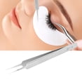thumbnail image 2 of Pinzas para injerto de pestaas, herramienta de extensión de pestaas, artista de maquillaje de tienda de belleza de precisión cómoda para nias caseras ANGGREK EFJM16, 2 of 8