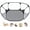 Black, variant on Small Animals Tent, Breathable Transparent Pet Playpen Pop Open Outdoor/Indoor Exercise Fence, Portable Yard Fence for Guinea Pig, Rabbit, Hamster, Chinchillas and Hedgehogs
