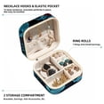 thumbnail image 2 of Fish Travel Portable Jewelry Organizer: Square Bracelet Holder, Jewelry Display, and Box for Girls and Women, 2 of 6