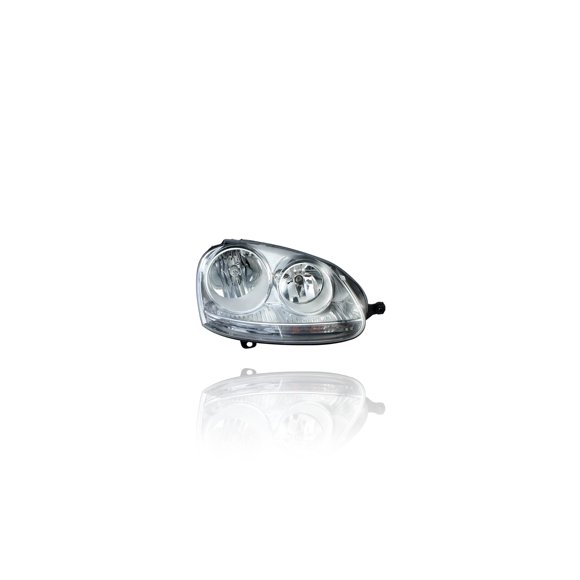 Headlight Assembly - Eagle Eye Fit/For 1K6941006S 06-09 VW Volkswagen GTI Rabbit, 05-10 Jetta-Sedan, 09-09 Jetta-Wagon - Right Hand - Passenger