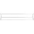 thumbnail image 4 of shiyou-Spice Rack Organiser, 2-Tier Spice Shelf Storage Racks Wall Mounted for Kitchen Cabinet Pantry Door, 4 of 4