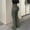 Army Green, variant on LEBONYARD Lightweight Wide Leg Pants for Women,Jeans Street Wear Women's High Waisted Flared Jeans Street Fashion Stretch Slim with Pockets Denim Pants Dark Blue XS