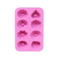 thumbnail image 3 of Vikakiooze Flower Silicone Mould,Rose Fondant Sugar Mould Chocolate Craft Molds for Christmas Decorations Birthday Wedding Party DIY Cake Decorating Mold, 3 of 6