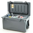 thumbnail image 1 of Costway 30 QT Rotomolded Cooler Portable Ice Chest Ice Retention for 5-7 Days Charcoal, 1 of 10