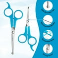 thumbnail image 7 of BOSHEL Stainless Steel Dog Grooming Scissors Set - Sharp Puppy Pets Hair Trim Blending Shears with Safe Rounded Tips, 7 of 7