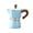 C, variant on Retro Italian Stovetop Coffee Maker With Wood Grain Handle Multiple Color Options For Home Espresso Brewing (C)