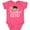 Vintage Hot Pink, variant on Inktastic Halloween So Franken Cute Boys or Girls Baby Bodysuit