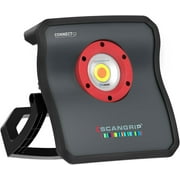 Scangrip MULTIMATCH 8 Connect 8000 Lumen, Powerful CRI+ LED Work Light, Power Tool Battery Operated, Adjustable Color Temperature, Bluetooth Light Control, Built-in Power Bank