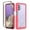 Pink, variant on Galaxy A32 5G Case with Built in Screen Protector,Dteck Full-Body Shockproof Rubber Hybrid Protection Crystal Clear PC Back Protective Phone Case Cover for Samsung Galaxy A32 5G,Red
