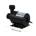 thumbnail image 3 of Yibooy Brushless Water Pump 18W High Pressure Water Pump 800L/H IP68 Waterproof Lift 5M, 3 of 8