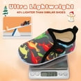 thumbnail image 2 of L-RUN Toddler Slippers Fuzzy Kids Slippers Warm House Shoes for Boys Girls, 2 of 6