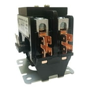 Appli Parts Heavy Duty 2 Poles Contactor 40 Amp 24 Volts Coil Replacement for ac Compressor and Electrical Applications UL 476929 APAC-24024