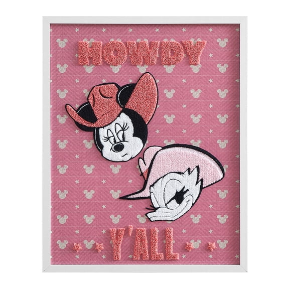 Disney Minnie & Daisy Western, Wall Décor for Kids Room, 16" x 20"