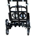 thumbnail image 2 of TECHTONGDA Hand Trucks Stair Climbing Cart Portable Cart 420 LBS Three-Wheel Chassis Heavy Duty with 6 Wheels Backup Wheels Included NEW, 2 of 8