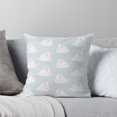 thumbnail image 5 of Ryan; Bunny Rabbit Illustration Throw Pillow Cover 45x45cm – Soft Animal Cushion for Nursery & Spring Decor, 5 of 7