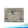 thumbnail image 4 of 1Pc Stainless Steel Boat Hatch Locker Lift and Pull Ring Flush Mount Handle Silver, 4 of 5