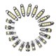 thumbnail image 1 of 20 piezas bombillas Led para coche, Kit de Interior, cúpula, maletero, puerta, placa, luz, Super Canbus, lámpara Interior sin errores, 1 of 5