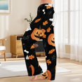 thumbnail image 2 of Bovemsi Womens Pants Women's Autumn And Winter Halloween 3D Flannel Double Velvet Print Casual Travel Pants, 2 of 6