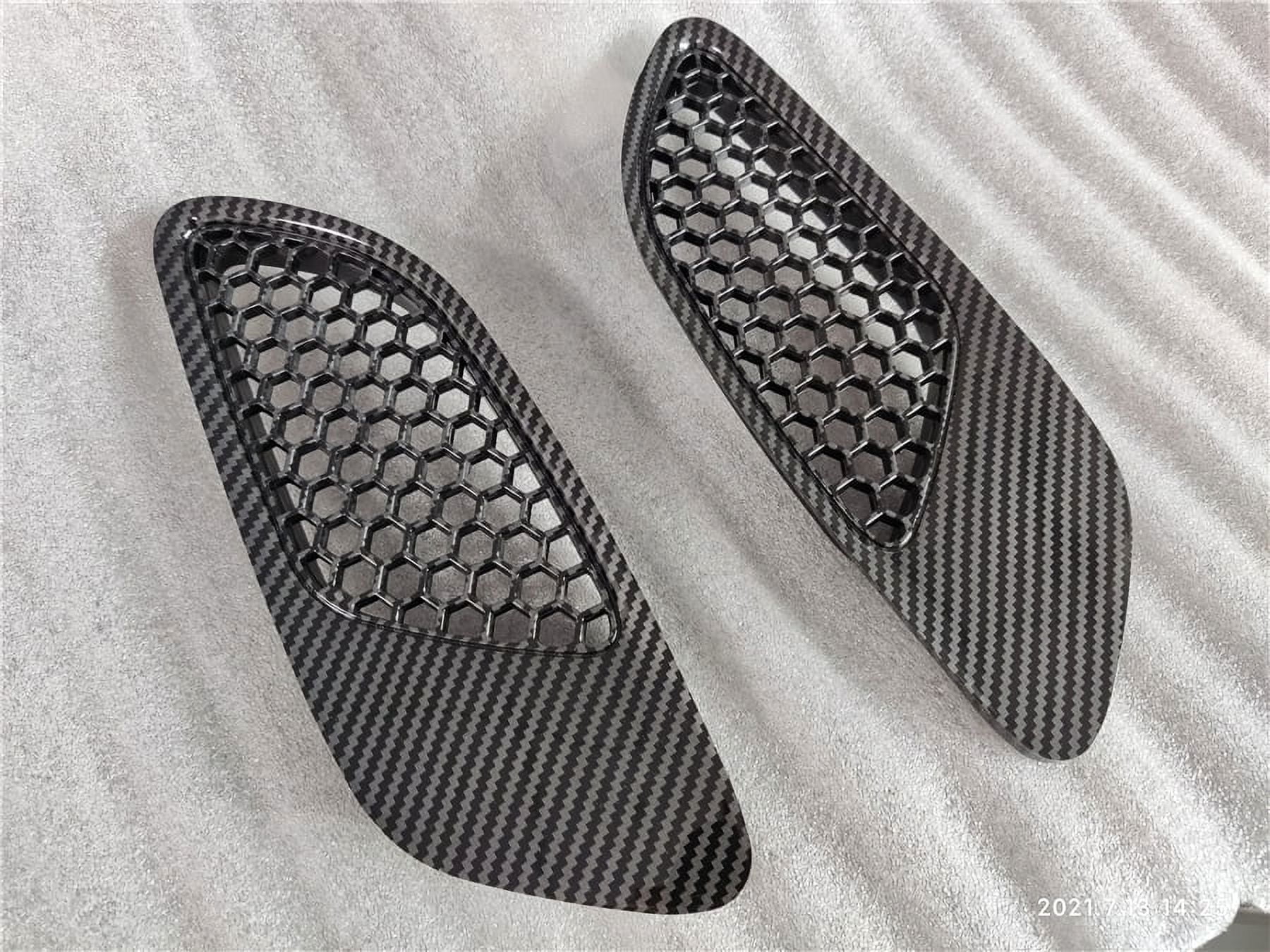 Phyun Carbon Fiber Color Bonnet Vent Hood Air Vents Scoop Duct M3 Type Universal For Bmw E90 E91 E92 E93