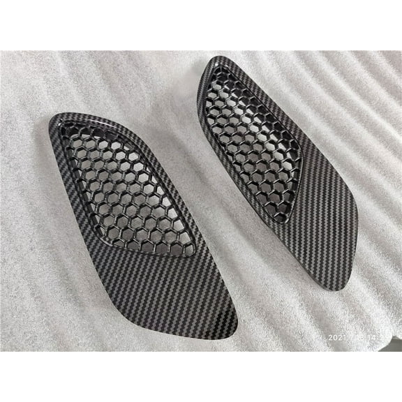 Zyutaosan Carbon Fiber Color Bonnet Vent Hood Air Vents Scoop Duct M3 Type Universal For Bmw E90 E91 E92 E93