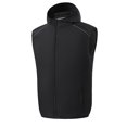 thumbnail image 2 of BiZtdJrK Work Cooling Vest for Men Sun Protection Sleeveless Outdoor Hoodie Jackets Quick Dry Lightweight Summer Hooded Vests with 2 Fans Black L, 2 of 5