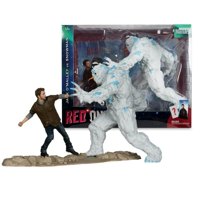 McFarlane Toys Red One Jack O'Malley contra muñeco de nieve, 15 cm, paquete de 2