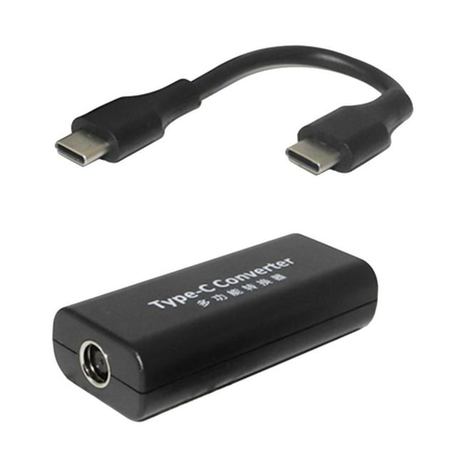 Adaptador de Carga Shamjiam 7.9 X 5.5 Mm Adaptador de Corriente con Cable USB