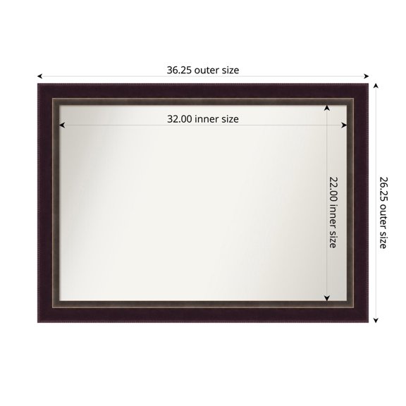 Mainstays Blue Sloped Decorative Tabletop Picture Frame, Multiple Sizes