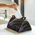 thumbnail image 6 of Pofeuu Colorful Dragon Head Profile Print Tissue Box Cover, Modern Decorative PU Leather Rectangular Tissue Box Case Organizer Holder for Vanity Countertop, Night Stands, Livingroom, 6 of 7