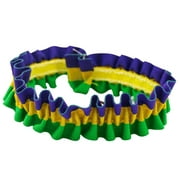 Angle View: Mardi Gras Garter (Dozen)