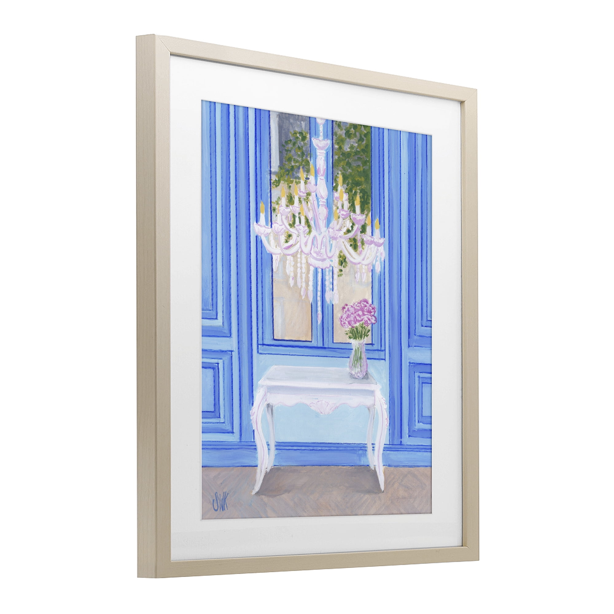 Stupell Industries French Window Architecture Birch Framed Print Under Glass, design by Sarah Waldron Kimball