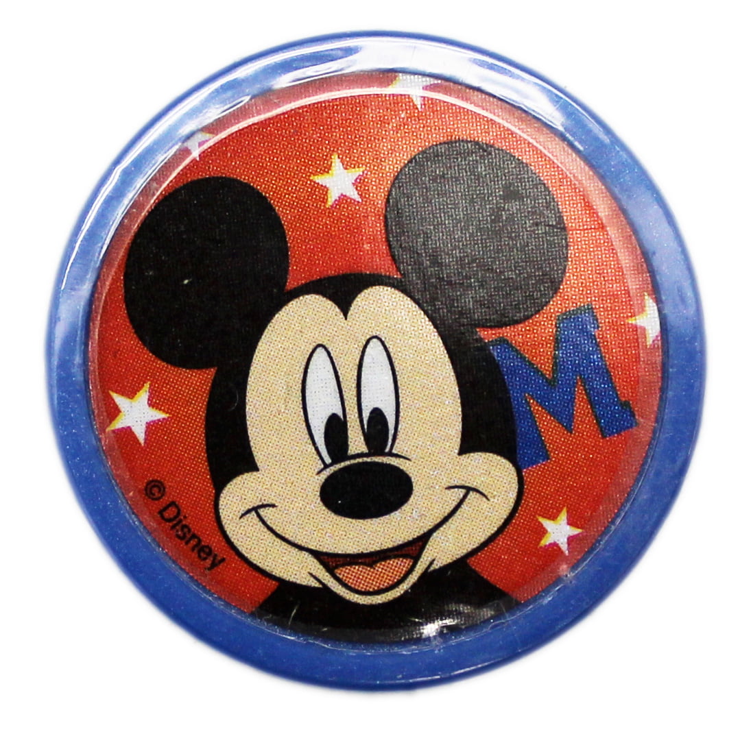 Disney's Mickey Mouse "M" Graphic Blue Colored Self Contained Case Stamp