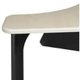 thumbnail image 5 of 28" Boomerang Height Adjustable School Desk with Book Storage - Maple, 5 of 6