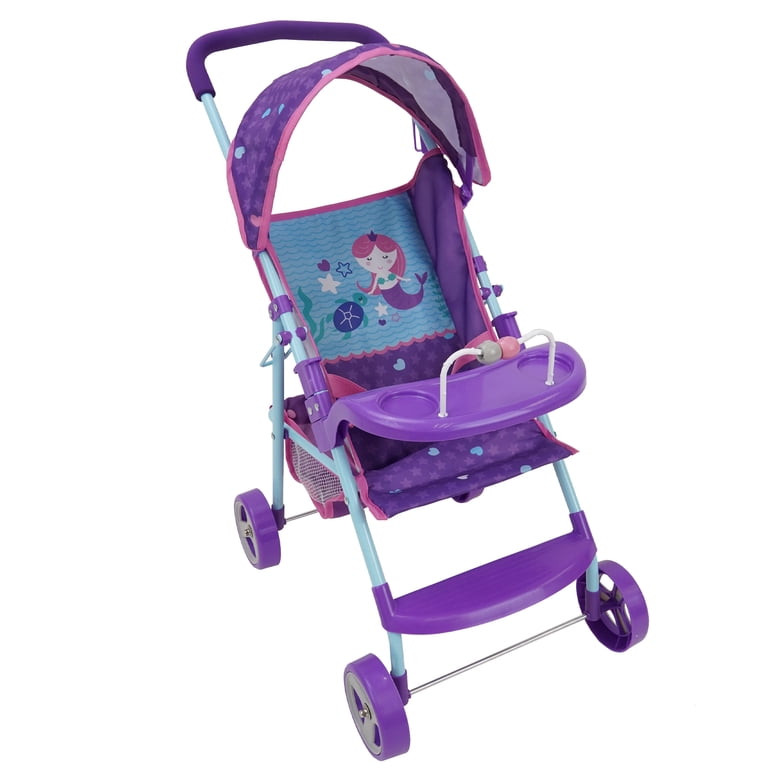 509 Crew Mermaid Doll Travel System Stroller with Car Seat photo 1