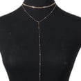 thumbnail image 4 of Collar de Gargantilla Chapado en Oro / Plata de Metal de Moda Colgante para Mujeres Y Niñas con Colgante de Estrellas Dorado Yinane Collar multicapa, 4 of 8