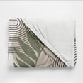 thumbnail image 6 of Boho Mid Century Throws Blankets Beige Yellow Modern Abstract Throw Blankets Minimalist Sun Boho Geometric Aesthetic Soft Warm Bed Bedding Women Blankets for Couch Bedroom Office 60"x80", 6 of 6