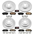thumbnail image 2 of PowerStop Front and Rear Geomet Coated Brake Rotor and Pad Kit Fits: SUBARU Select Models CRK6109, 2 of 5