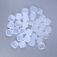thumbnail image 4 of 24 Pcs Boîtes de Rangement Rectangulaires en Plastique Transparent Boîte d'Exposition Carrée Multifonction, 4 of 5