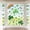 Green, variant on Danhjin St Patricks Day Window Clings Glass, Clover Print Reusable for Window Decoration