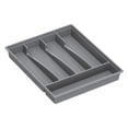 thumbnail image 3 of DOLITY Cutlery Silverware Tray Dining Essentials Duty Heavy Flatware Cutlery Holder Gray, 3 of 9