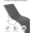 thumbnail image 5 of EastVita 2-Pieces Patio Chaise Lounge Set - Heavy-Duty Sunbeds for Poolside, Garden, Tanning, All-Weather Comfort, 5 of 8