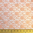 thumbnail image 3 of Raschel Lace Fabric 60" Wide Polyester French Floral by the yard (Peach), 3 of 3
