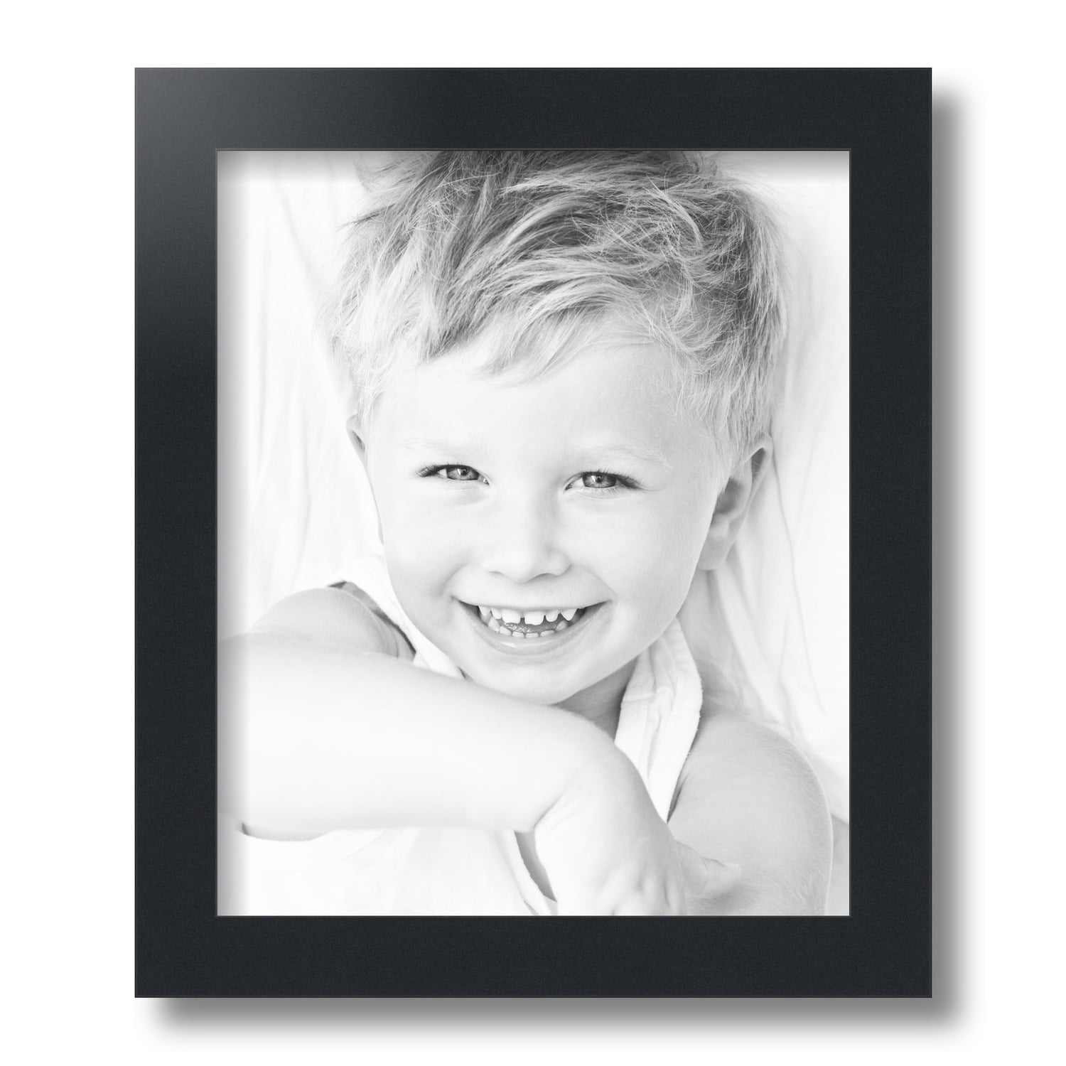 ArtToFrames 10x12 inch Black Picture Frame, Black MDF Poster Frame (3926)