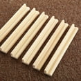 thumbnail image 2 of 6 Pcs Supports de Dominos en Bois Réutilisables Supports de Dominos DIY, 2 of 9